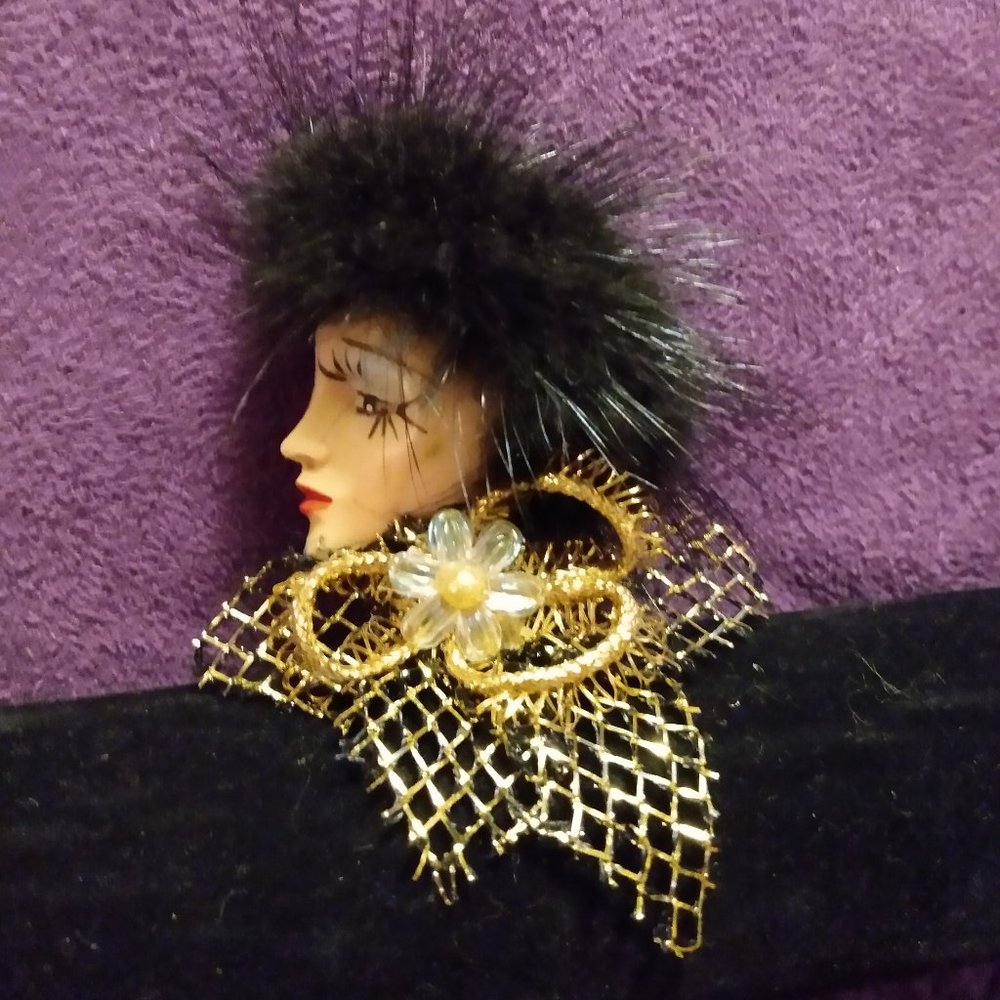 Woman pin